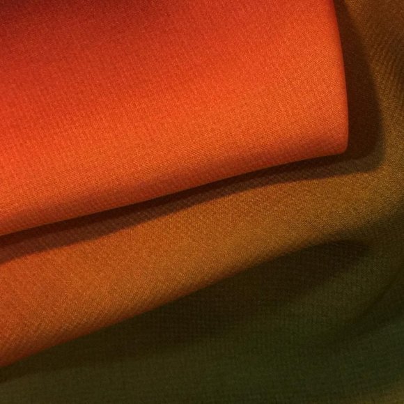 Sunset Sky Autumn Rainbow Sheer Chiffon Large Shawl Scarf, Limited Edition - Picture 9 of 12